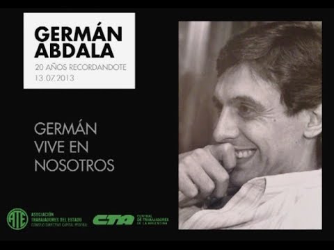 Video ATE Germán Abdala vive entre nosotros
