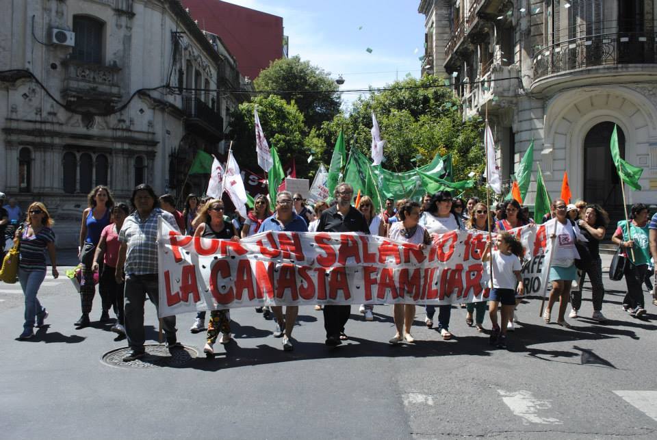 Por aumentos y salarios dignos