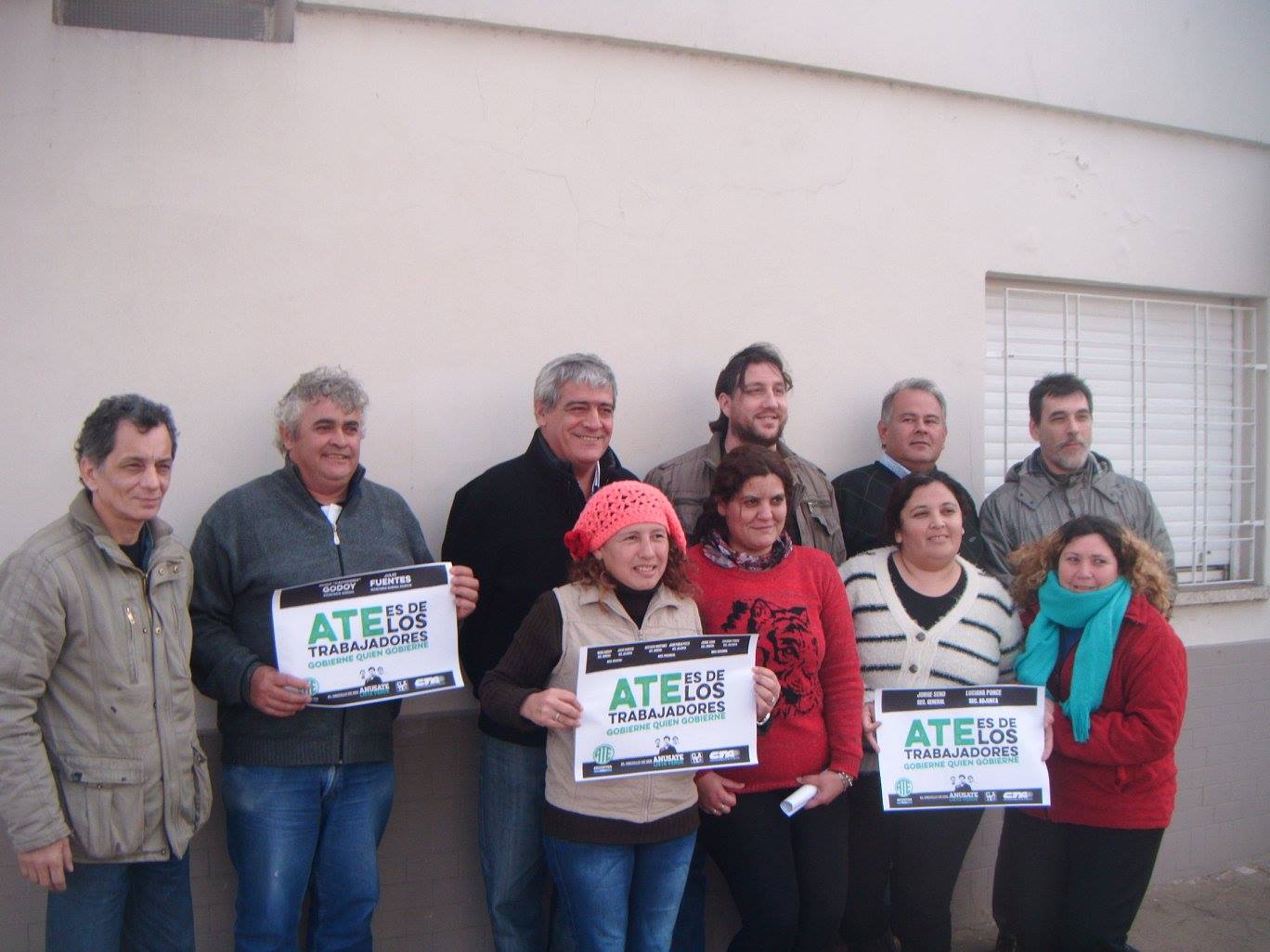 En un hecho histórico se hizo el lanzamiento de los candidatos a conducir ATE Rafaela de la Lista verde Anusate
