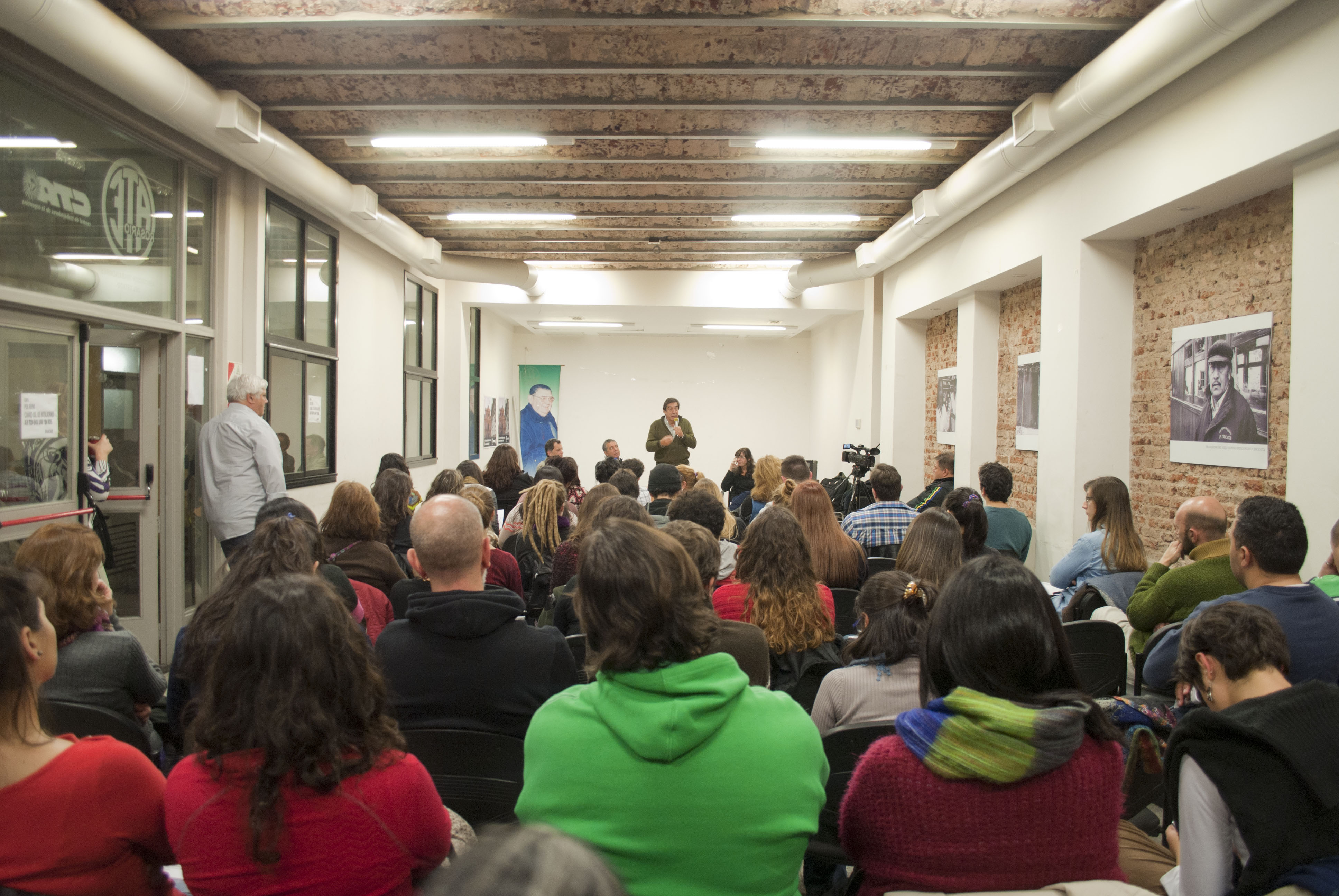 ATE celebró la presentación de la Catedra Libre German Abdala en Rosario