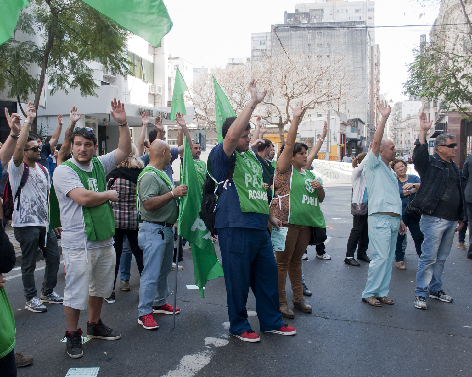 PAMI: Manifestación y asamblea contra despido de compañero