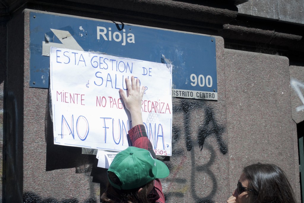 (Foto: Juan Manuel Rosas - ATE Rosario)