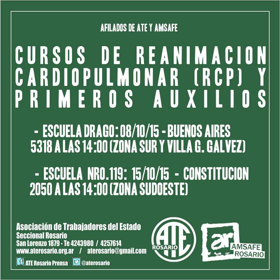 Cursos de RCP y Primeros Auxilios