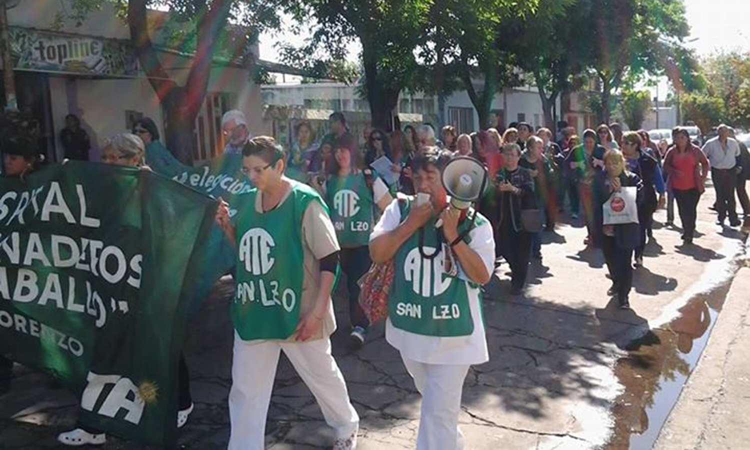 San Lorenzo: Paro y Movilización frente al SAMCO