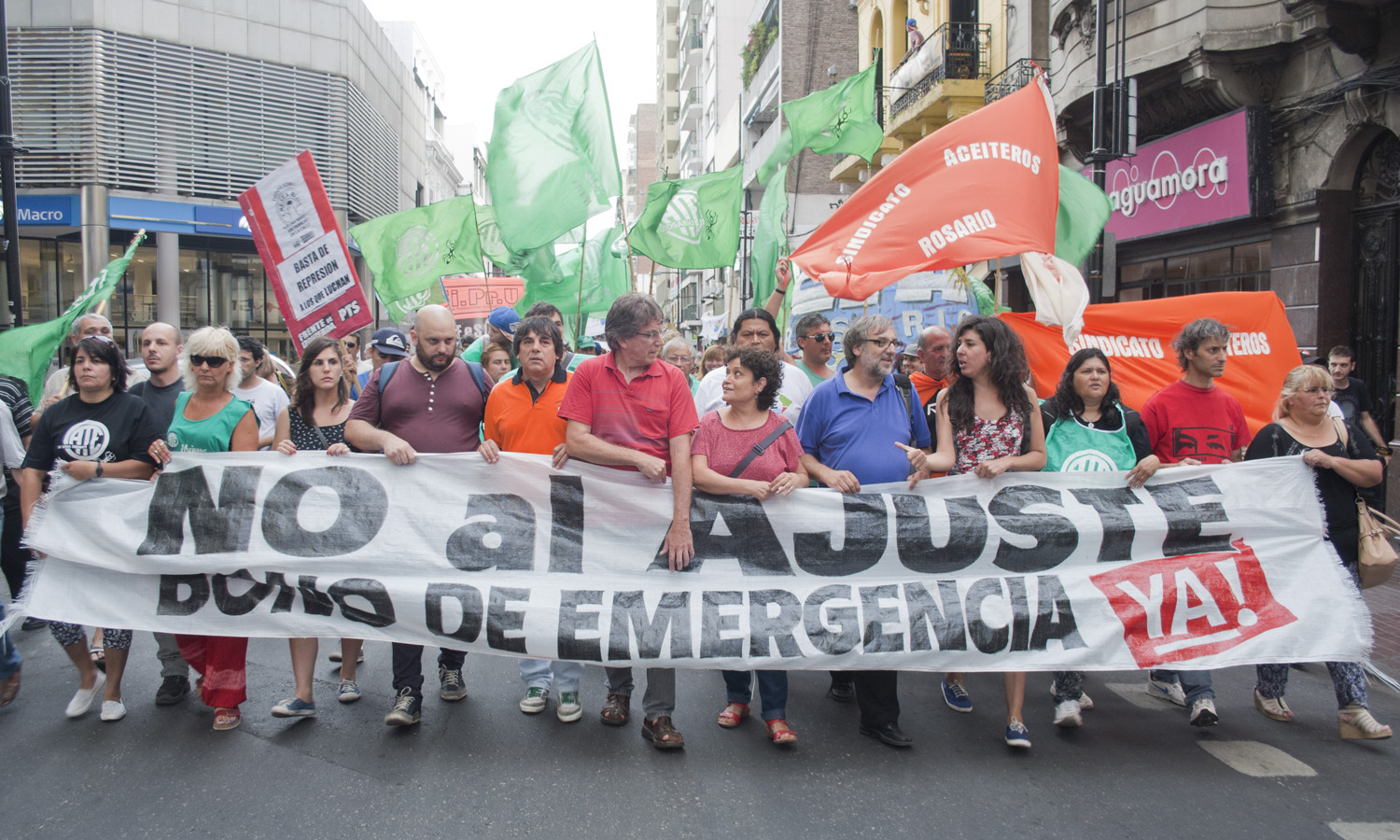 Daz: “Movilizar es la única forma de parar el ajuste”