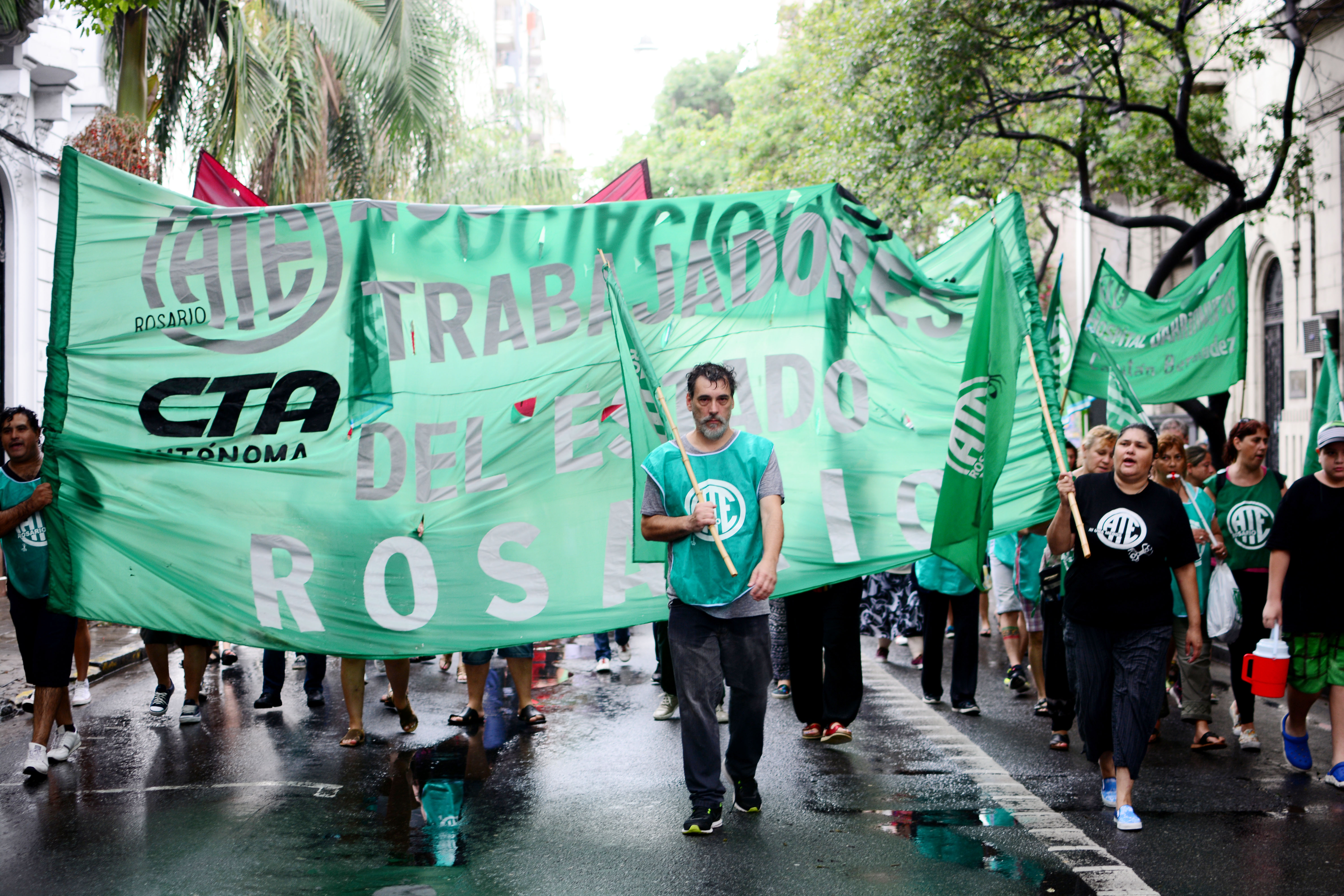 ATE marcha gobierne quien gobierne porque el ajuste no pregunta de qué sector sos