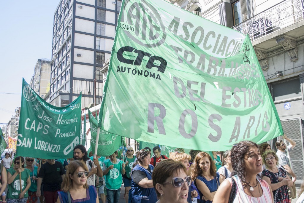 (Fotos: Juan Manuel Rosas - ATE Rosario prensa)