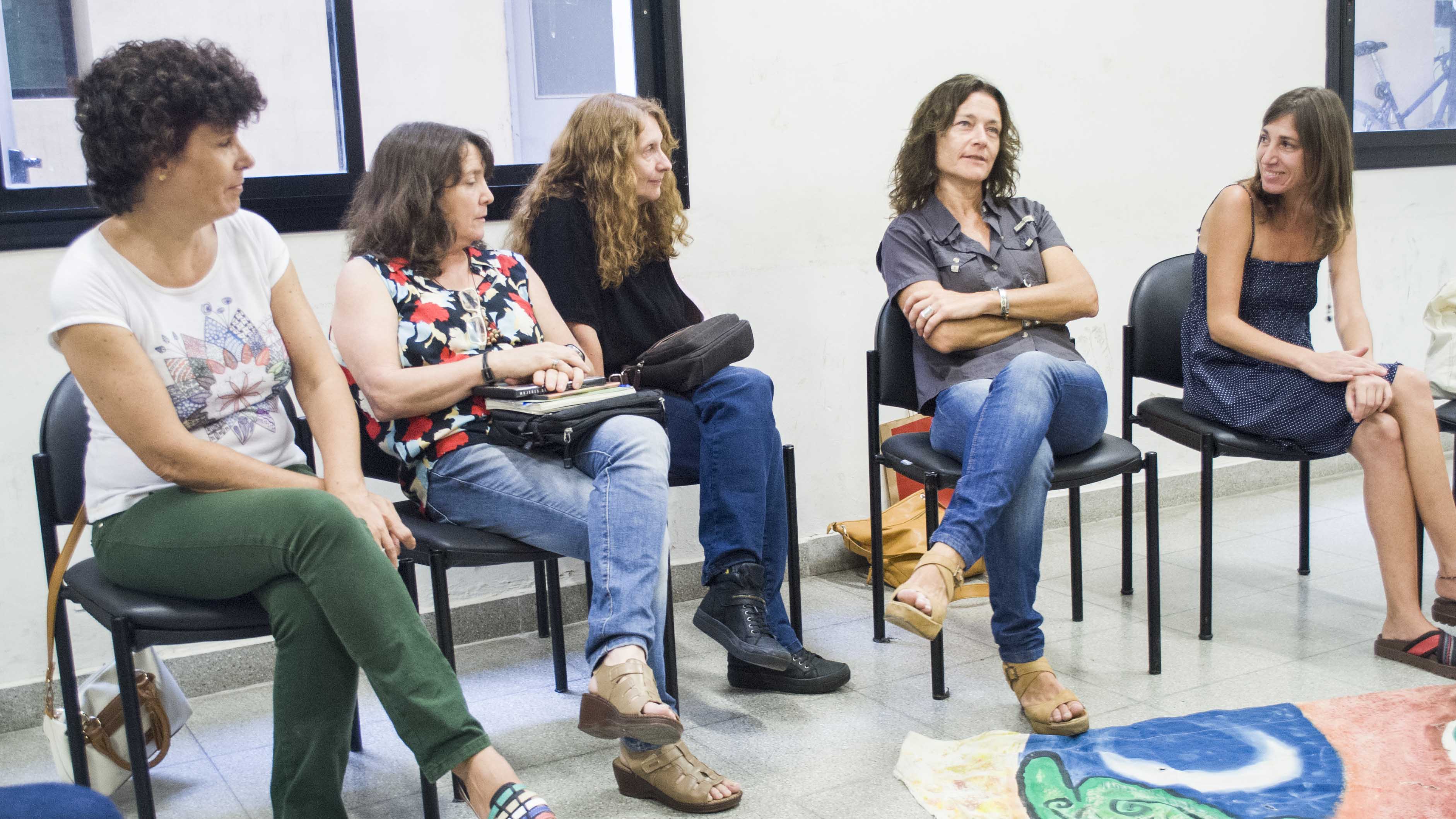 Foto: Moreira, Mastrángelo, Zanotti, Cacopardo y Bystrowicz