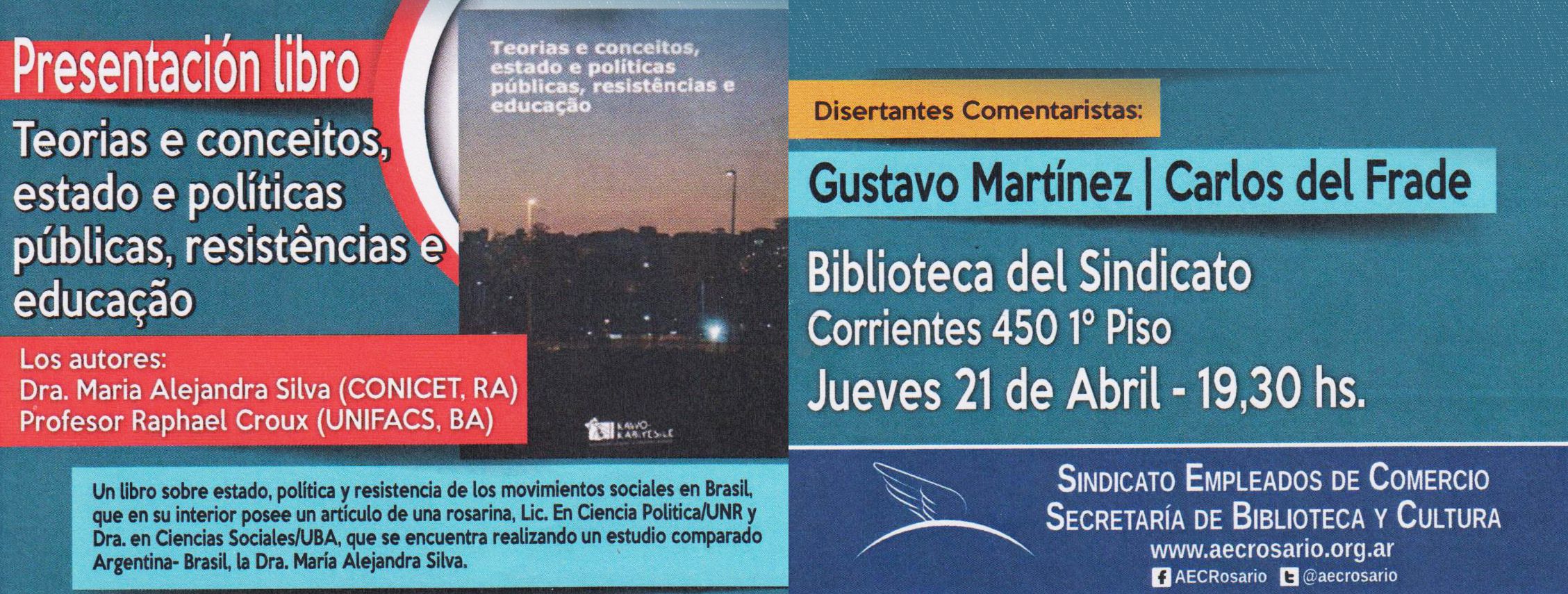 Presentación libro banner